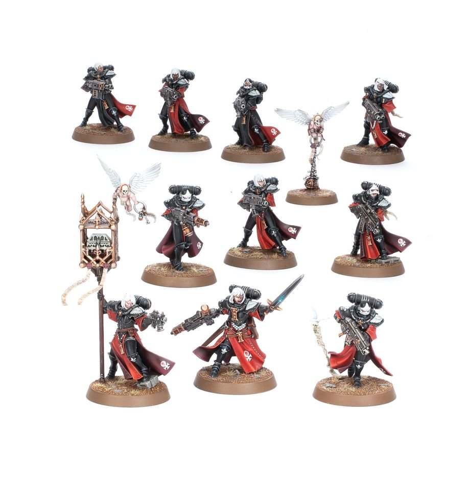 Warhammer 40K - Escouade de Soeurs de Bataille de l'Adepta Sororitas - MEKA NEKO