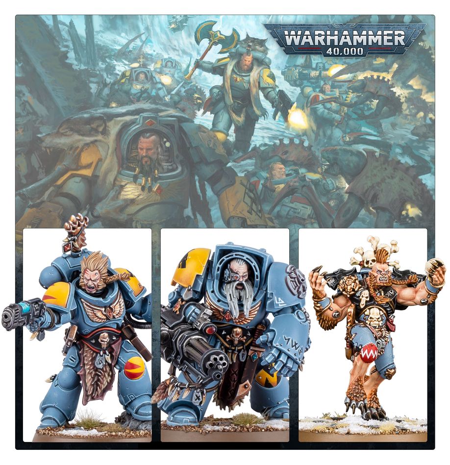 Warhammer 40K - Patrouille: Space Wolves - MEKA NEKO