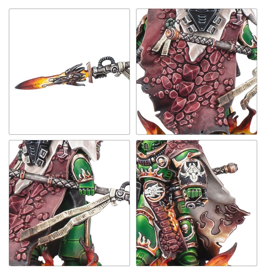 Warhammer 40K - Salamanders : Vulkan He'stan - MEKA NEKO