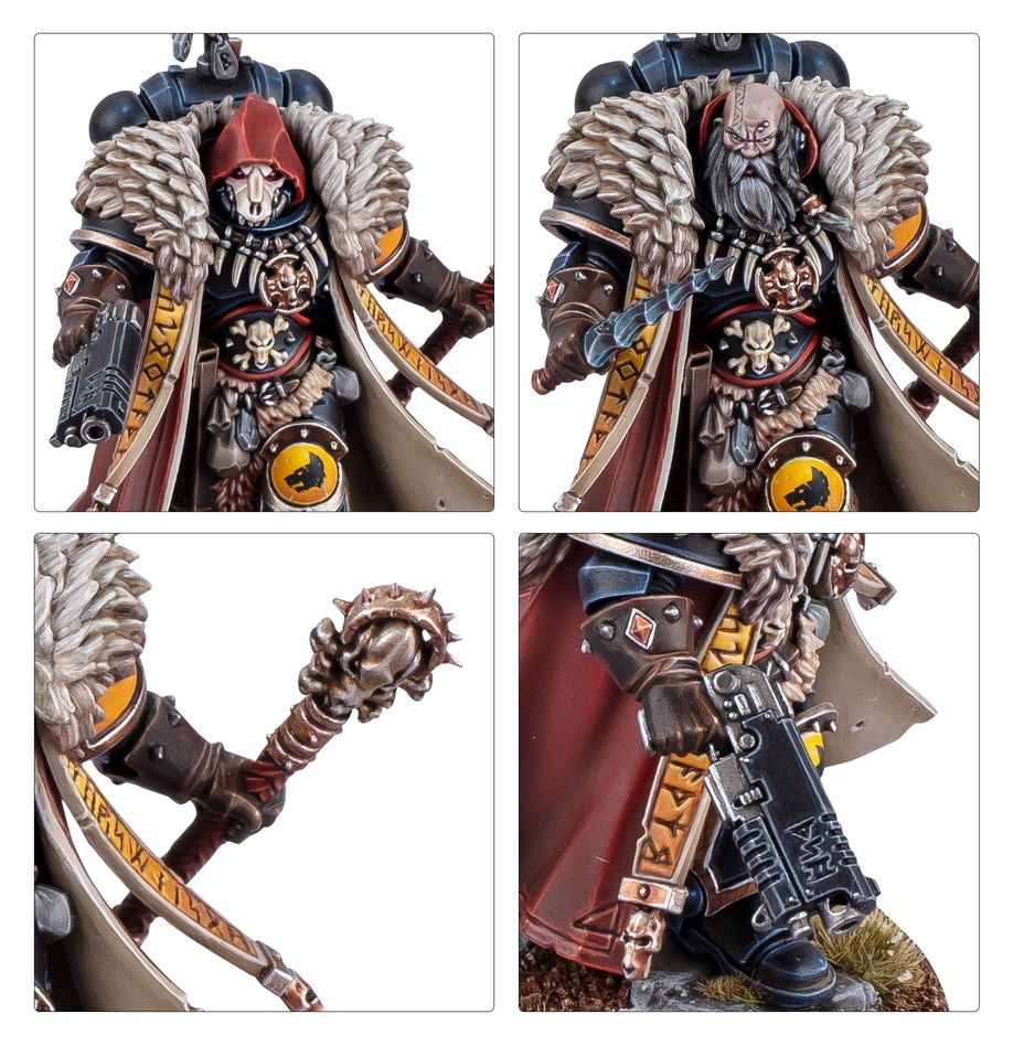 Warhammer 40K - Space Wolves : Wolf Priest - MEKA NEKO