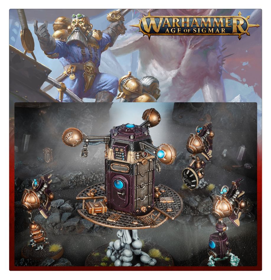 Warhammer AOS - Kharadron Overlords : Zontari Endrin Dock - MEKA NEKO