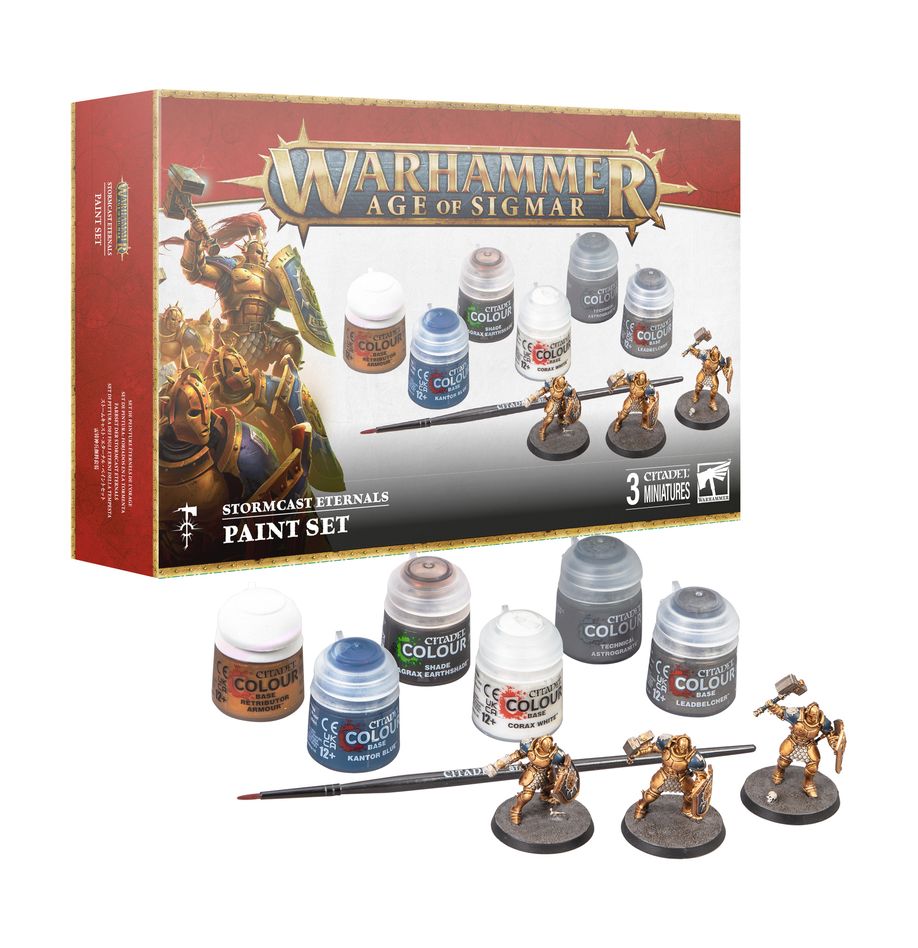 Warhammer AOS - Set de Peinture Éternels de l'Orage - MEKA NEKO