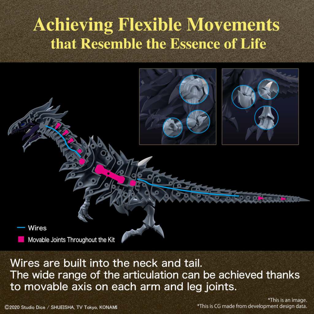 Yu - Gi - Oh Figure - Rise Standard Amplified Blue - Eyes White Dragon - MEKA NEKO