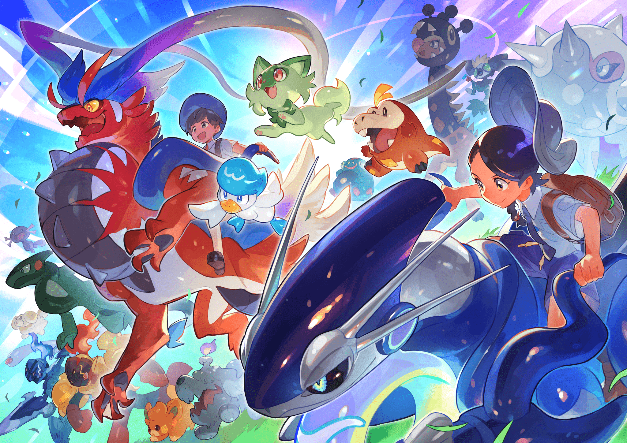 Ecarlate et Violet (EV01) - MEKA NEKO