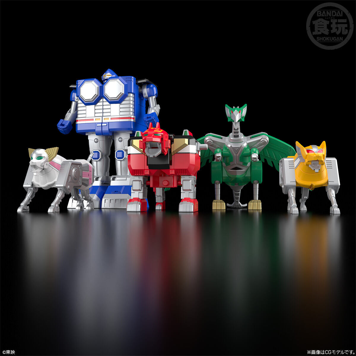 Super Mini Pla - Megazord Power Rangers Lost Galaxy [P-BANDAI]