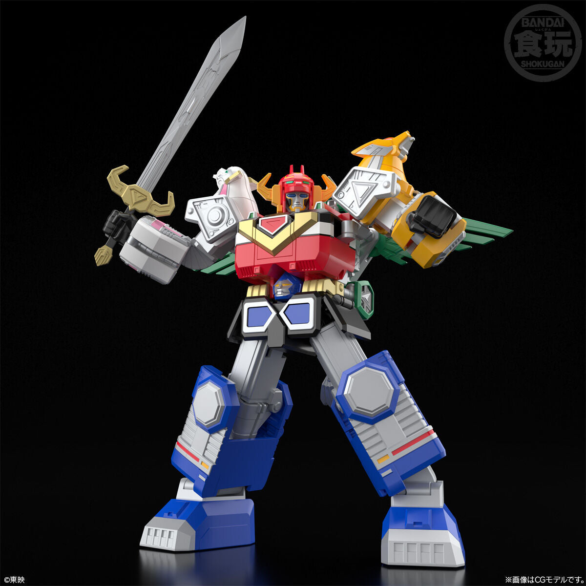 Super Mini Pla - Megazord Power Rangers Lost Galaxy [P-BANDAI]