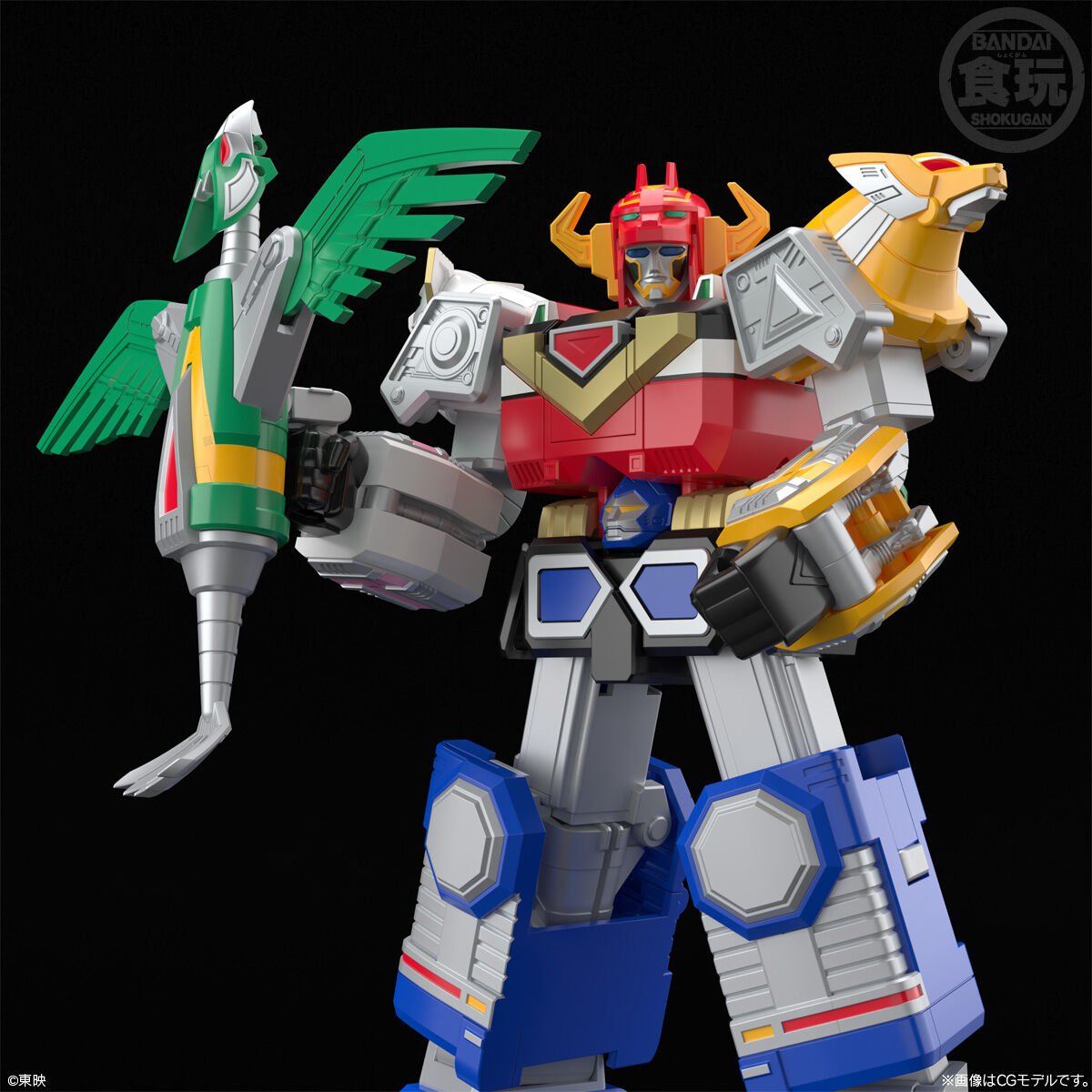 Super Mini Pla - Megazord Power Rangers Lost Galaxy [P-BANDAI]