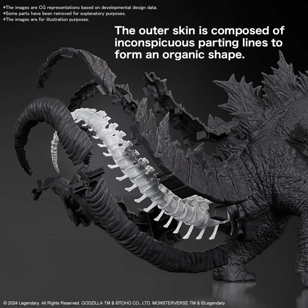 Model Kit - Godzilla 2024 Godzilla X Kong The New Empire