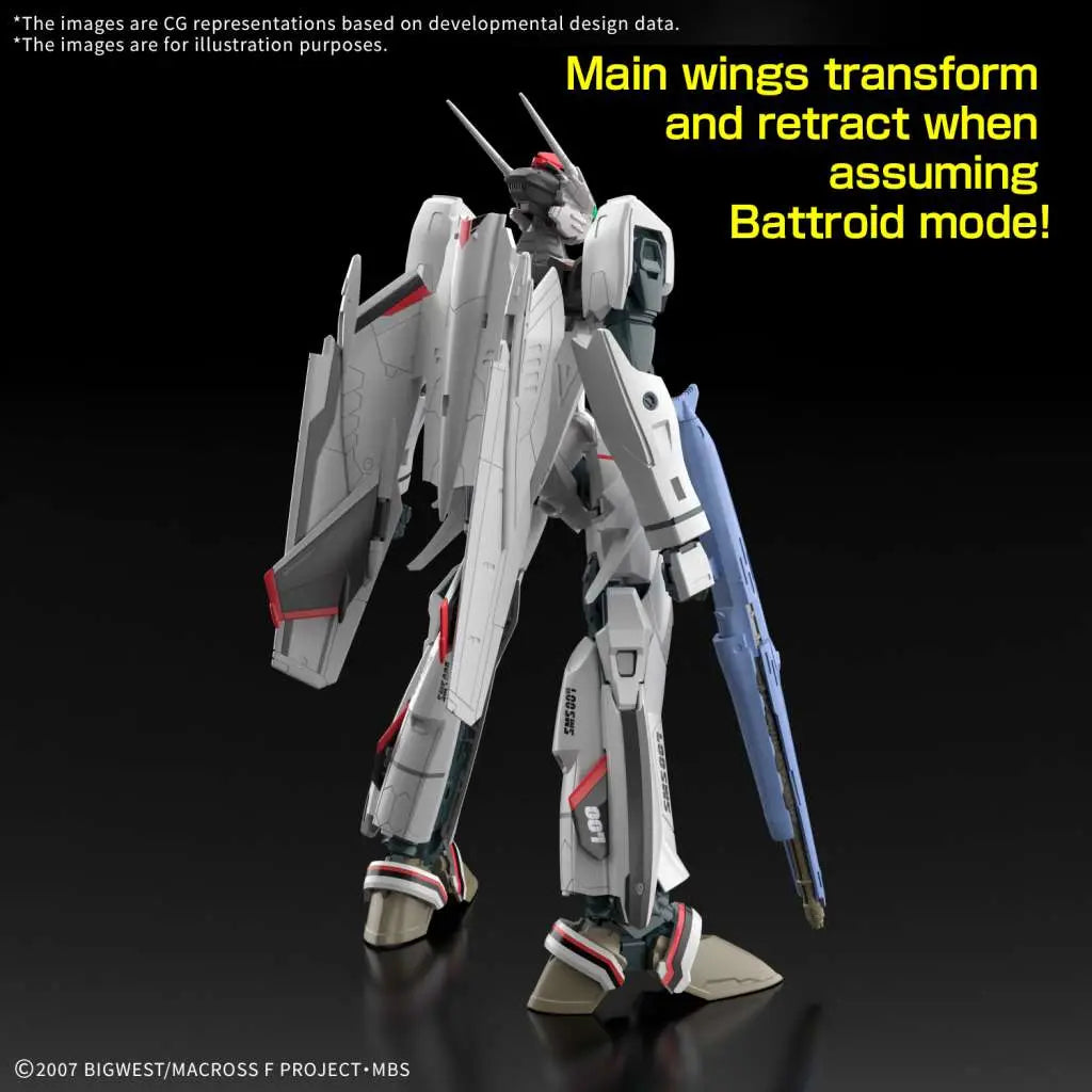 MK HG 1/100 Macross - VF-25F Messiah Valkyrie Deluxe Set