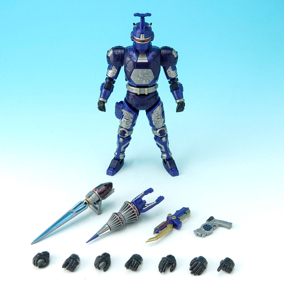 Model Kit - BigBad Beetleborgs Blue Stinger [P-BANDAI]