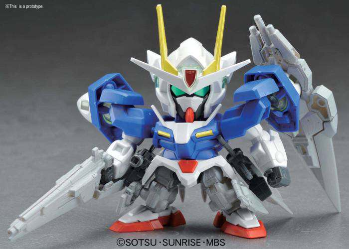 Gunpla SD BB368 Gundam 00 Seven Sword/G