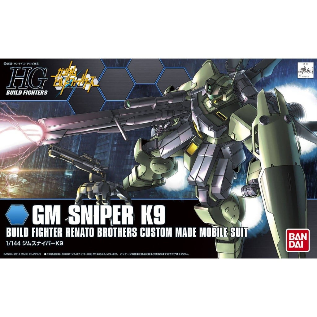 Gunpla HG 1/144 - Build Fighter 010 GM Sniper K9