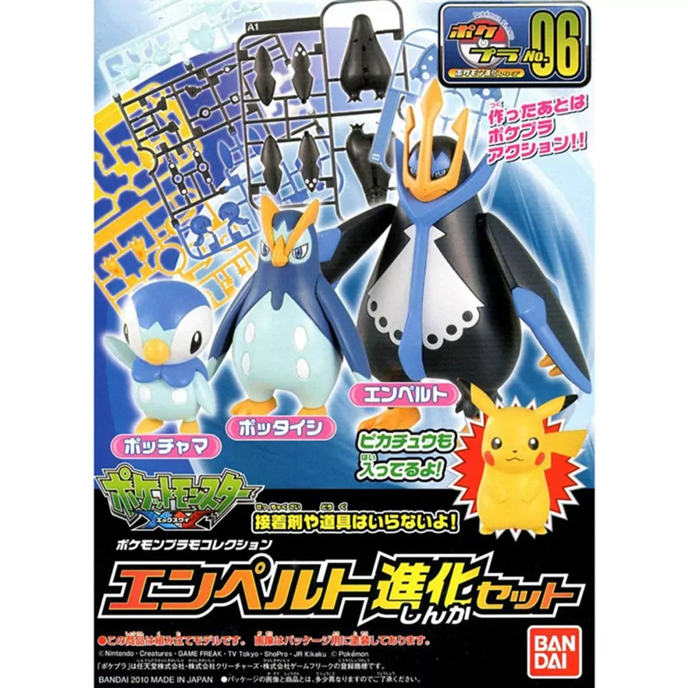 Pokémon Poképla Pingoléon Evolution Set (N°06)