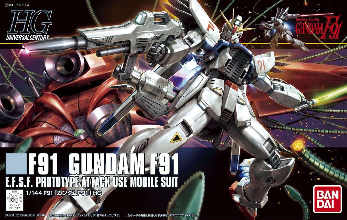 Gunpla HG 1/144 - Gundam F91 E.F.S.F