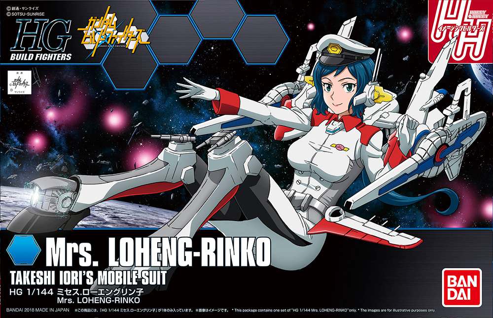 Gunpla HG 1/144 - Mrs Loheng Rinko