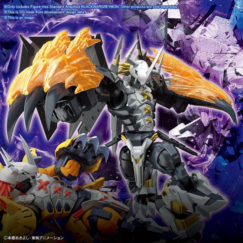 Figure-Rise Digimon - Amplified Black WarGreymon