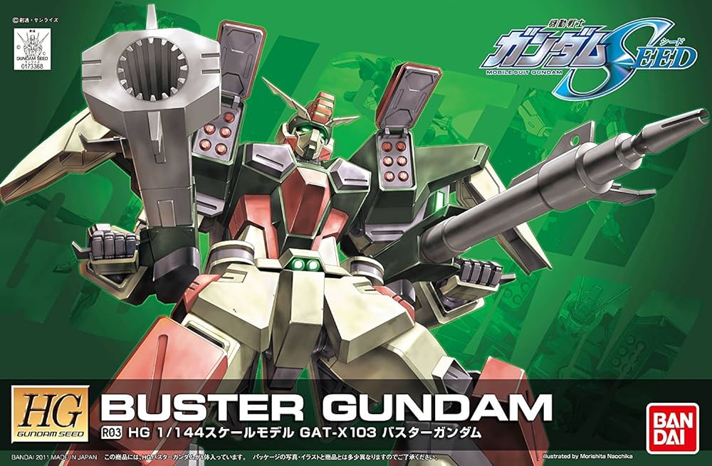 Gunpla HG 1/144 - Gundam BUSTER R03