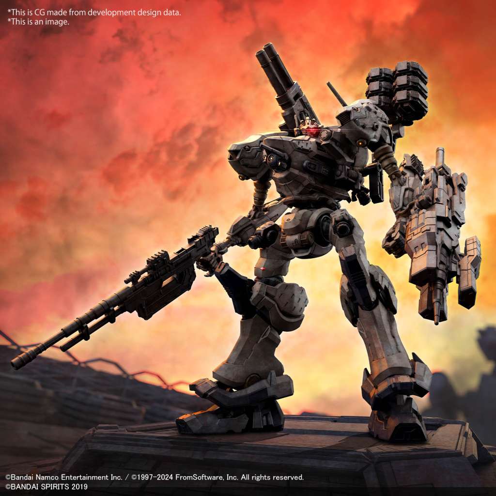 30mm Armored Core Vi Rad Cc-2000 Orbiter Nightfall