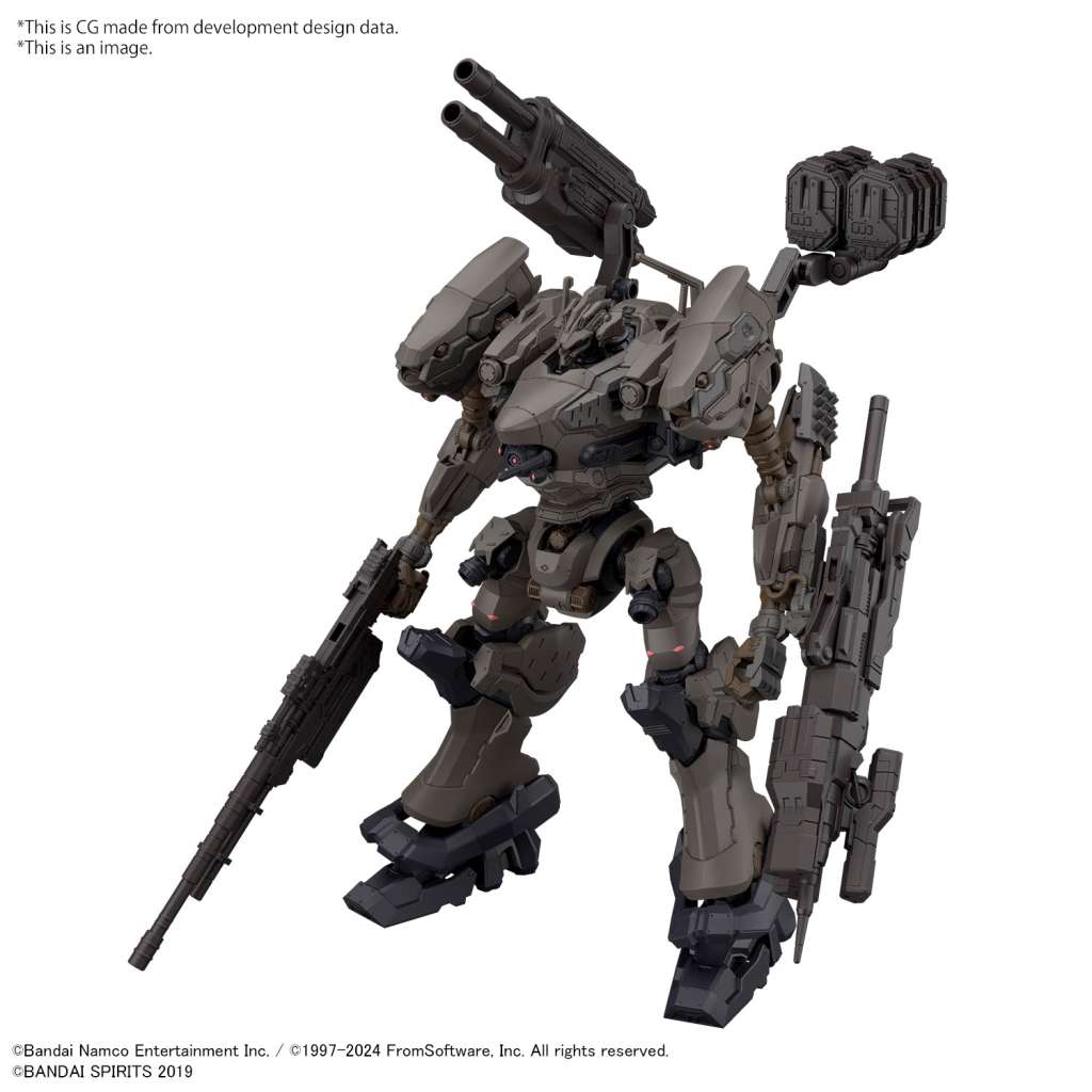 30mm Armored Core Vi Rad Cc-2000 Orbiter Nightfall