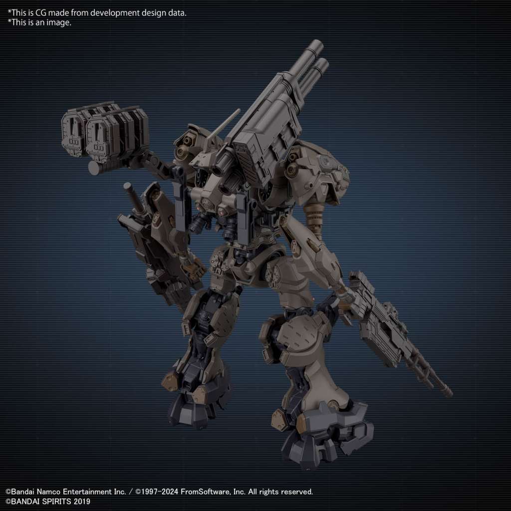 30mm Armored Core Vi Rad Cc-2000 Orbiter Nightfall