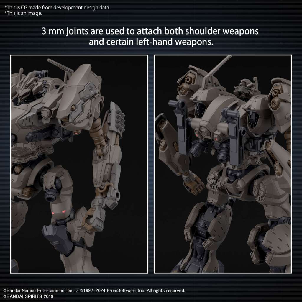 30mm Armored Core Vi Rad Cc-2000 Orbiter Nightfall