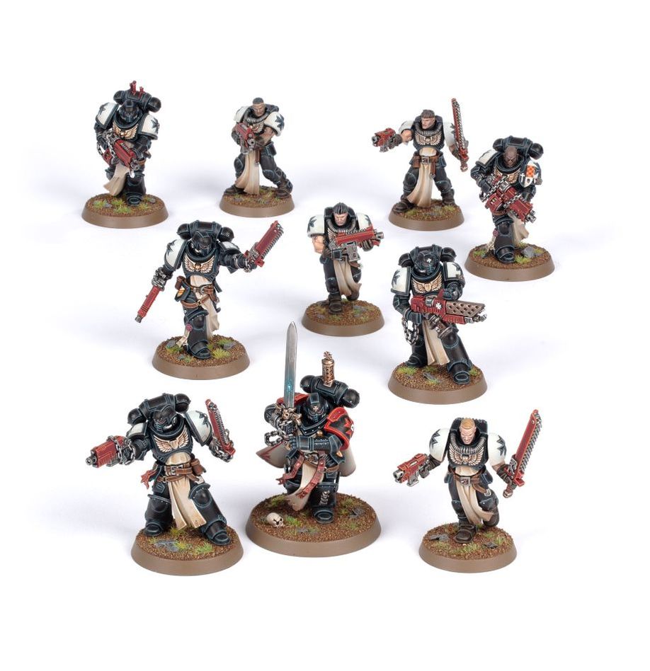 Warhammer 40K  - Black Templar : Crusader Squad