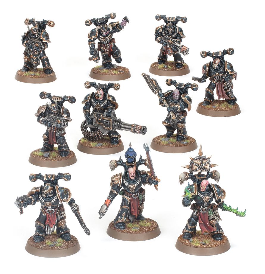 Warhammer 40,000 - Bataillon :  Bande de Guerre des Space Marines du Chaos (PRÉCOMMANDE)