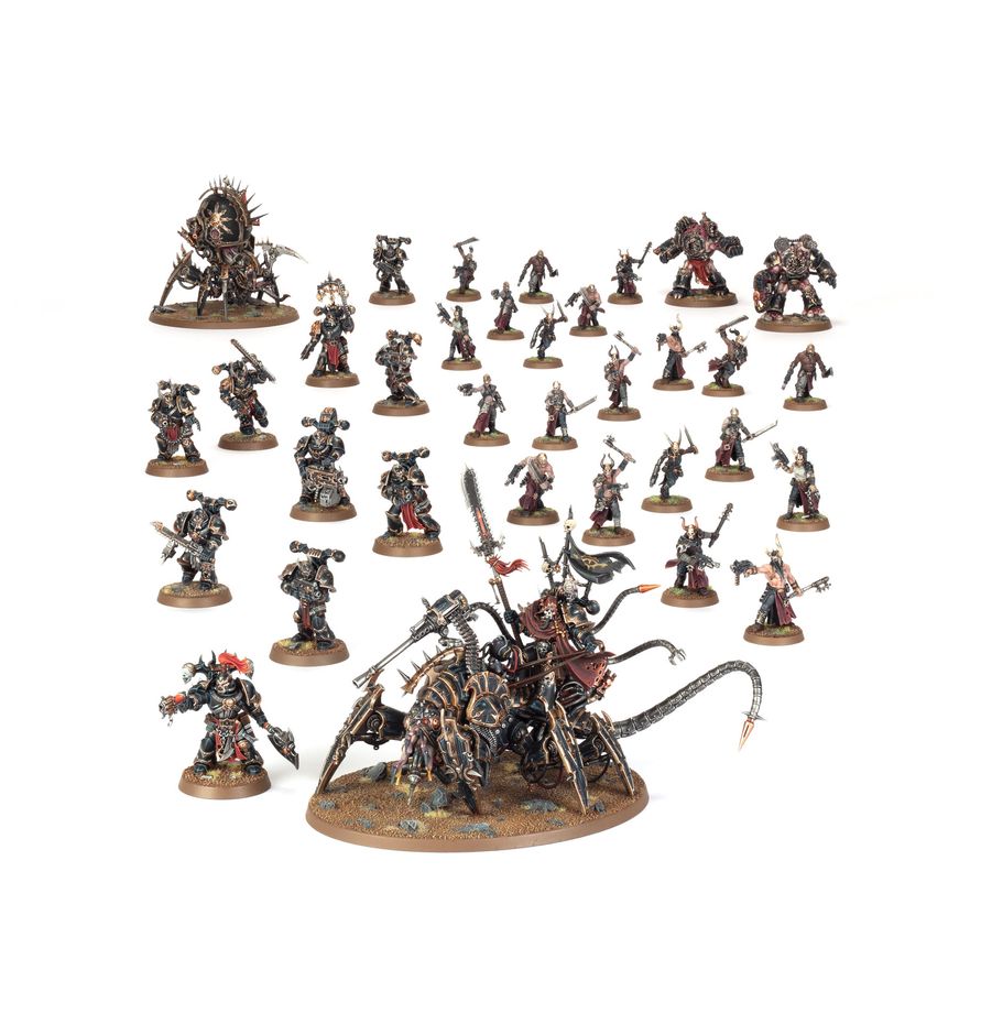 Warhammer 40,000 - Bataillon :  Bande de Guerre des Space Marines du Chaos (PRÉCOMMANDE)