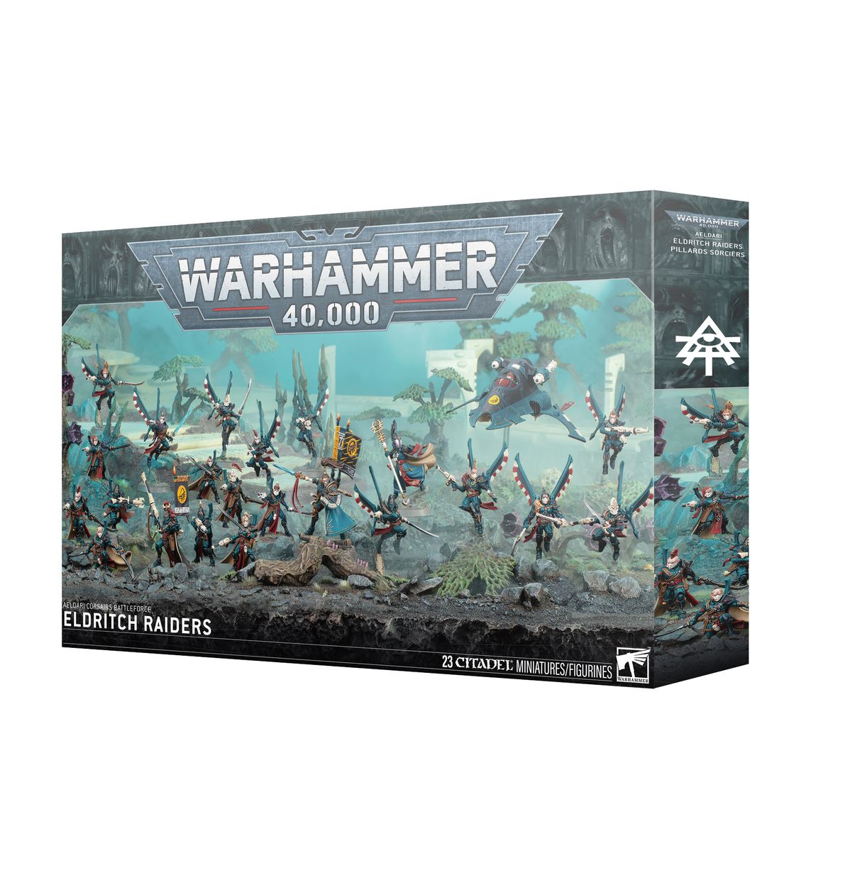 Warhammer 40K  - Bataillon Aeldari corsairs Eldritch Raiders