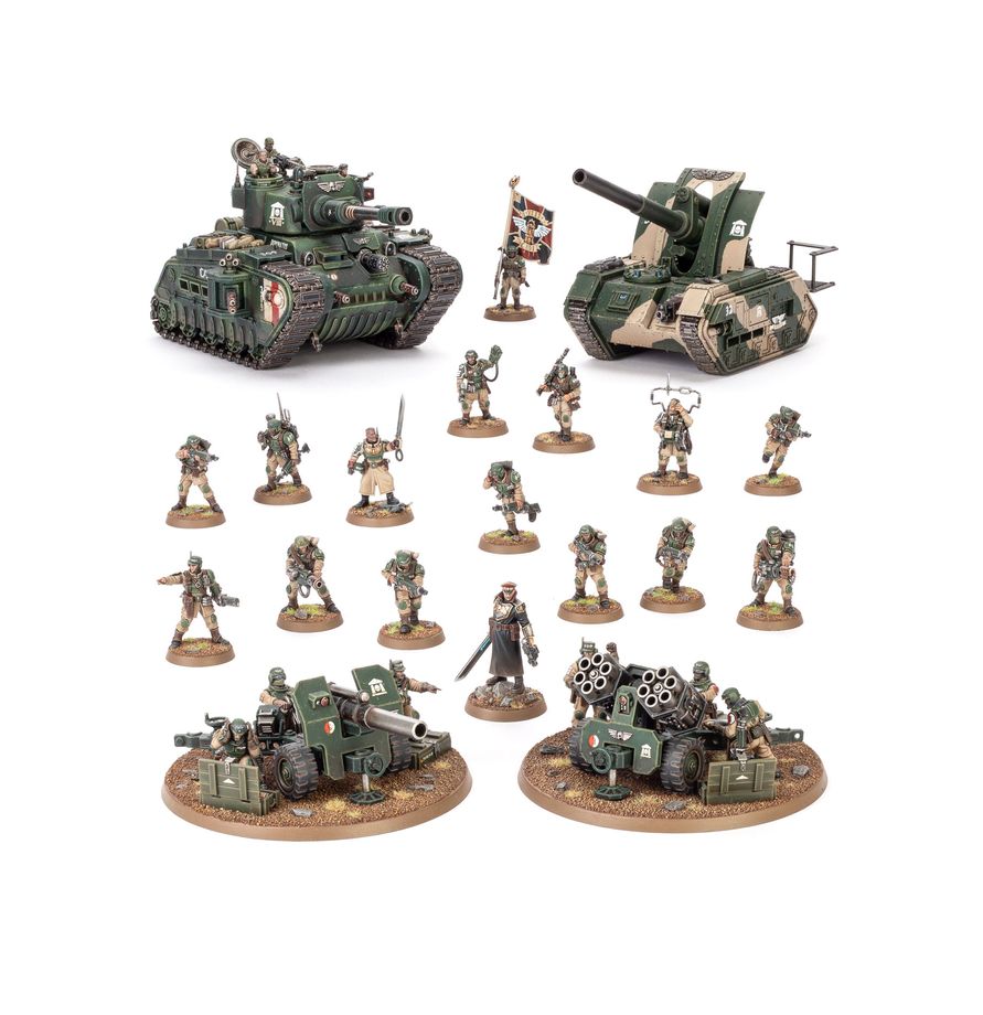 Warhammer 40,000 - Bataillon : Peleton de l'Astra Militarum (PRÉCOMMANDE)