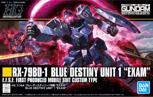 Gunpla HG 1/144 - 207 Blue Destiny Unit1