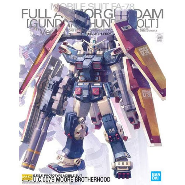 Gunpla MG 1/100 - FA-78 Full Armor Gundam Thunderbolt Ver.Ka