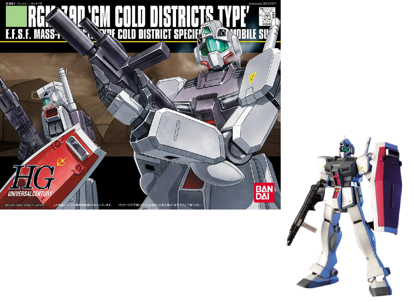 Gunpla HG 1/144 - RGM-79D Cold District