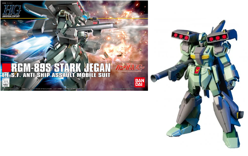 Gunpla HG 1/144 - 104 RGM-89S Stark Jegan