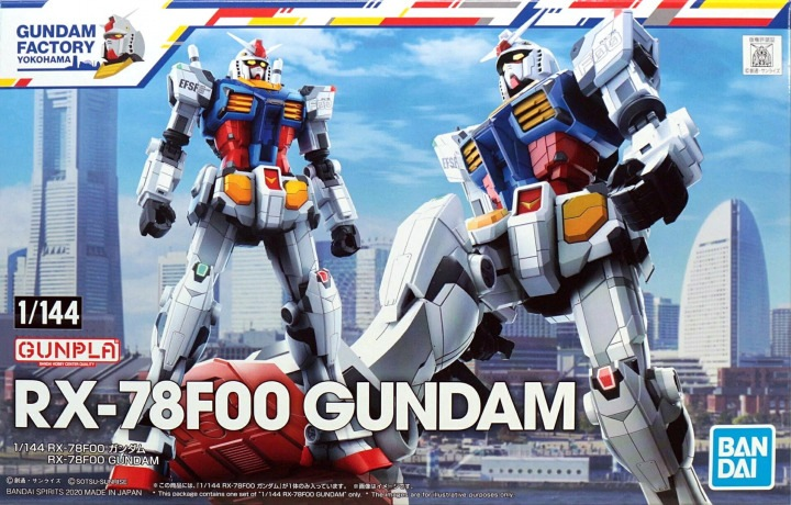 Gunpla HG 1/144 - RX-78F00 Gundam