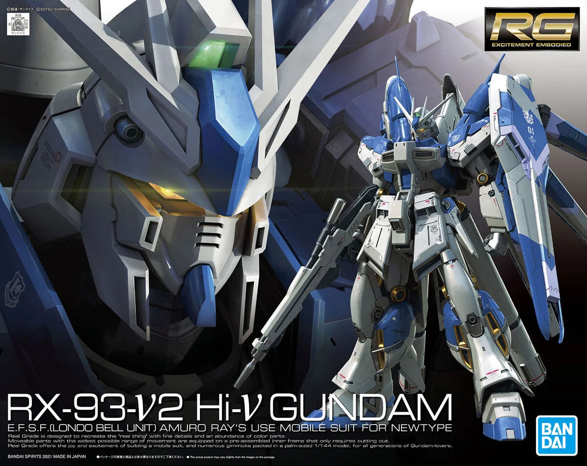 Gunpla RG 1/144 - 36 Hi-Nu Gundam