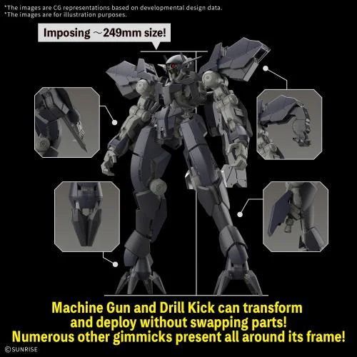 Gunpla Full Mechanics 1/100 - Graze Ein (PRÉCOMMANDE)