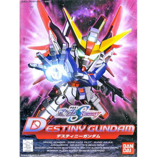 Gunpla SD B290 Destiny Gundam