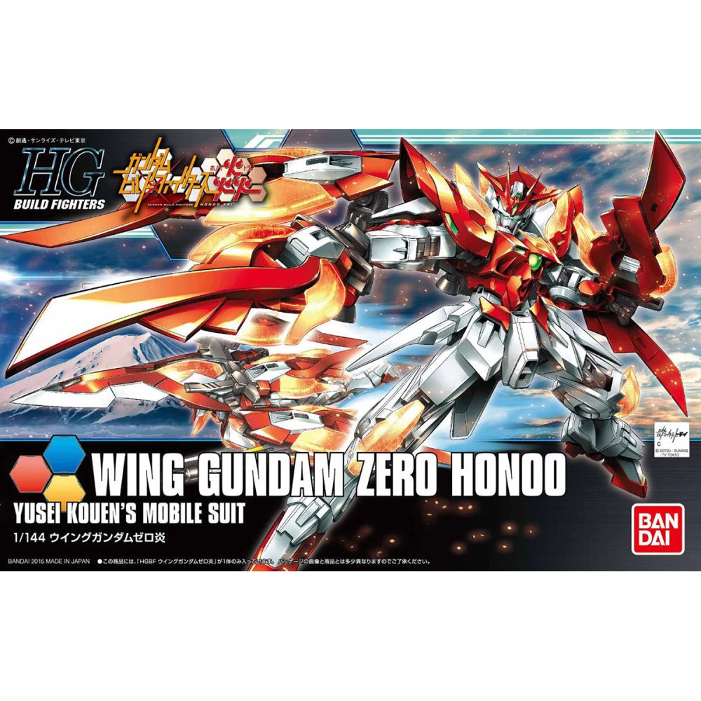 Gunpla HG 1/144 - Wing Gundam Zero Honoo