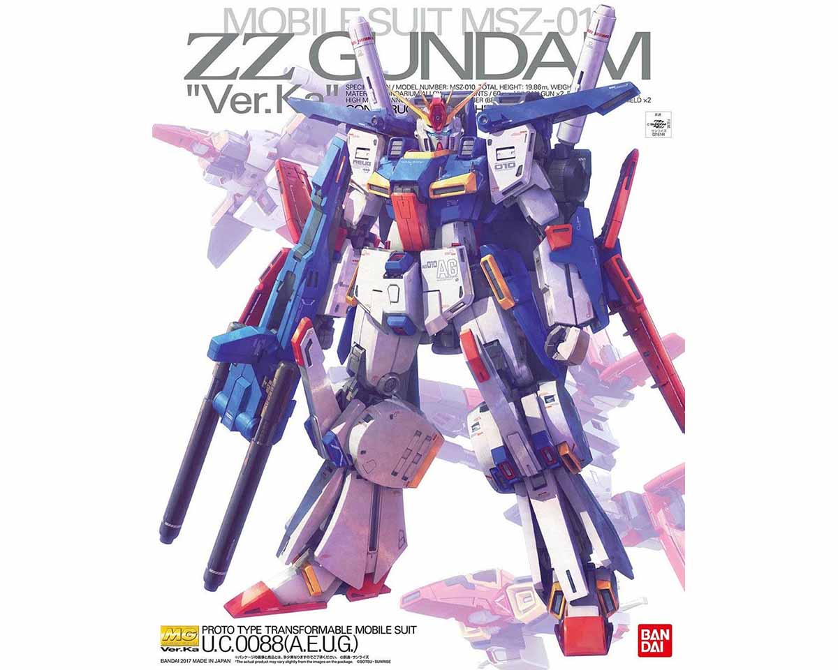 Gunpla MG 1/100 ZZ Gundam Ver. Ka (Campaign)