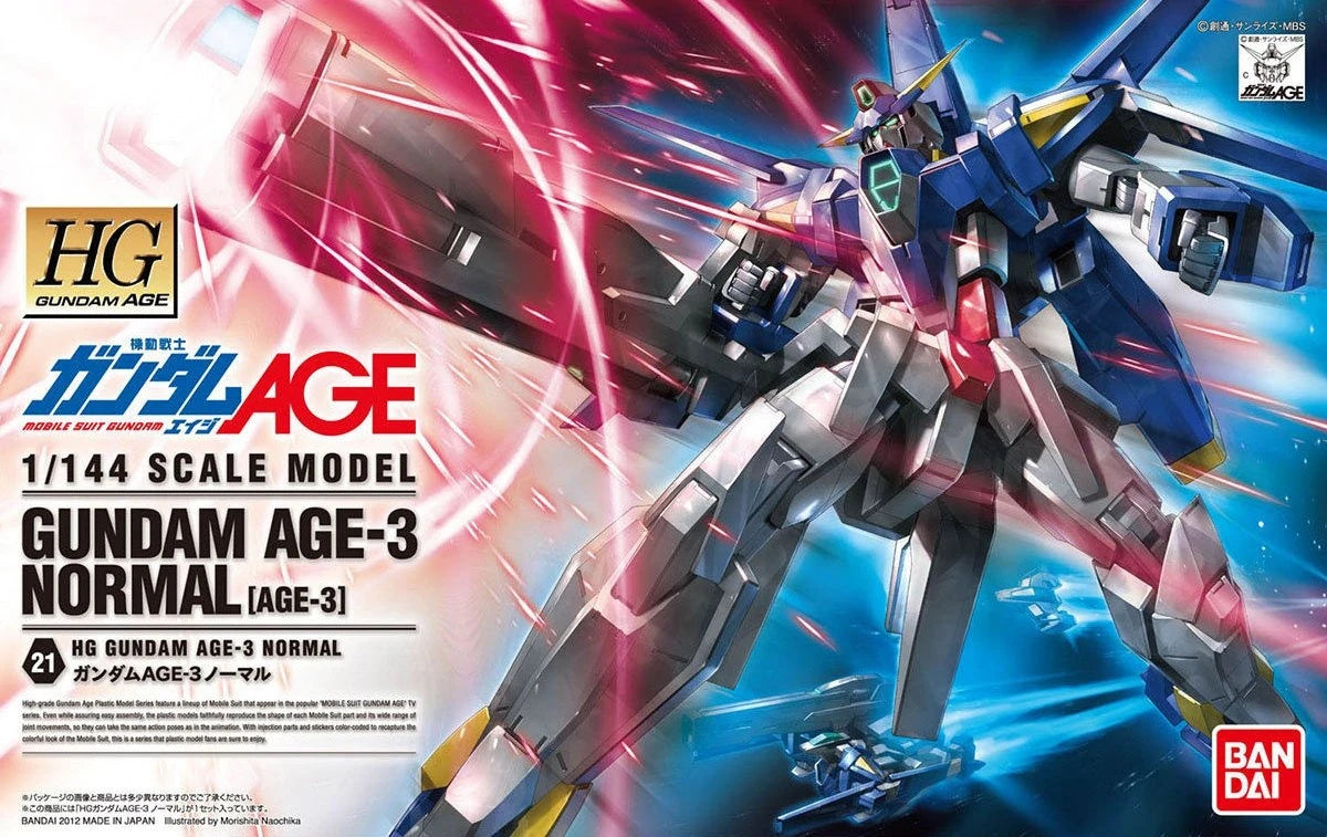 Gunpla HG 1/144 - 21 Gundam Age-3 Normal