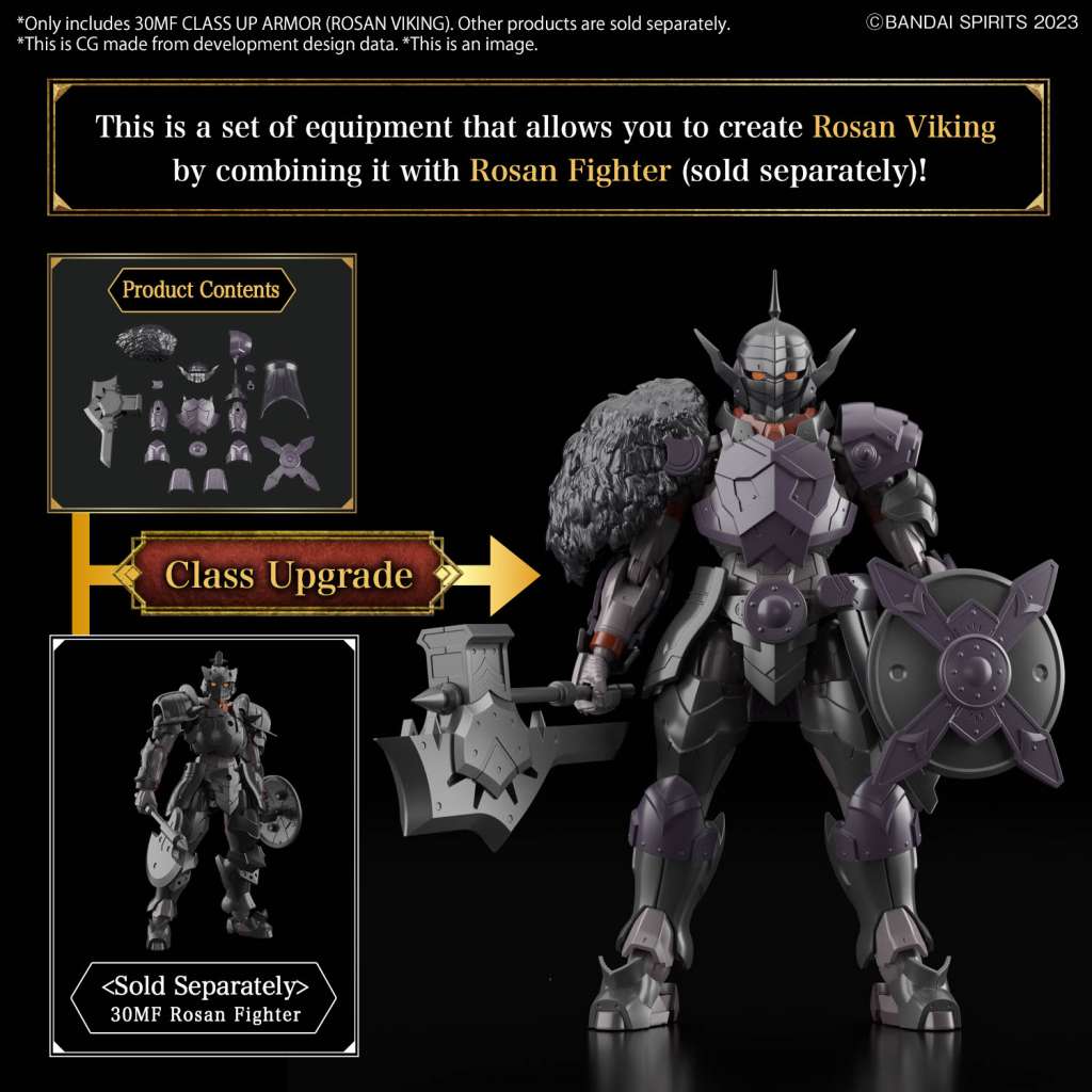 Accessoires 30MF - Class Up Armor Rosan Viking - MEKA NEKO