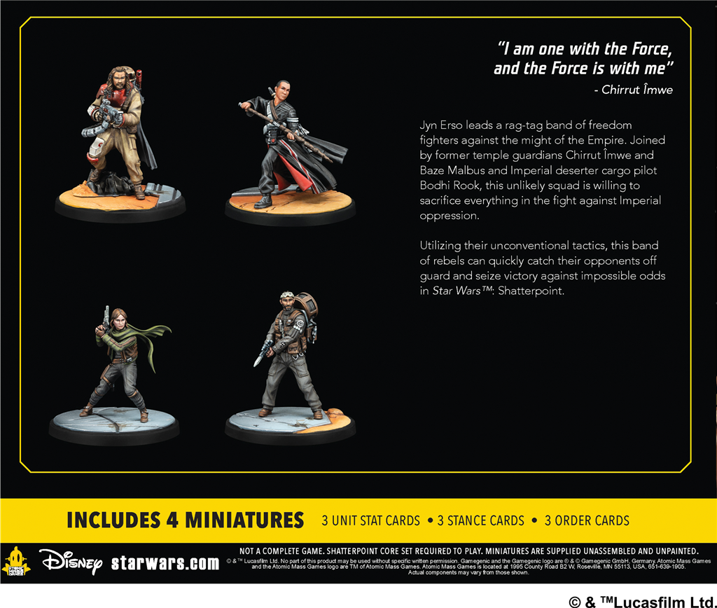 Star Wars Shatterpoint : This is Rogue One (Squad)