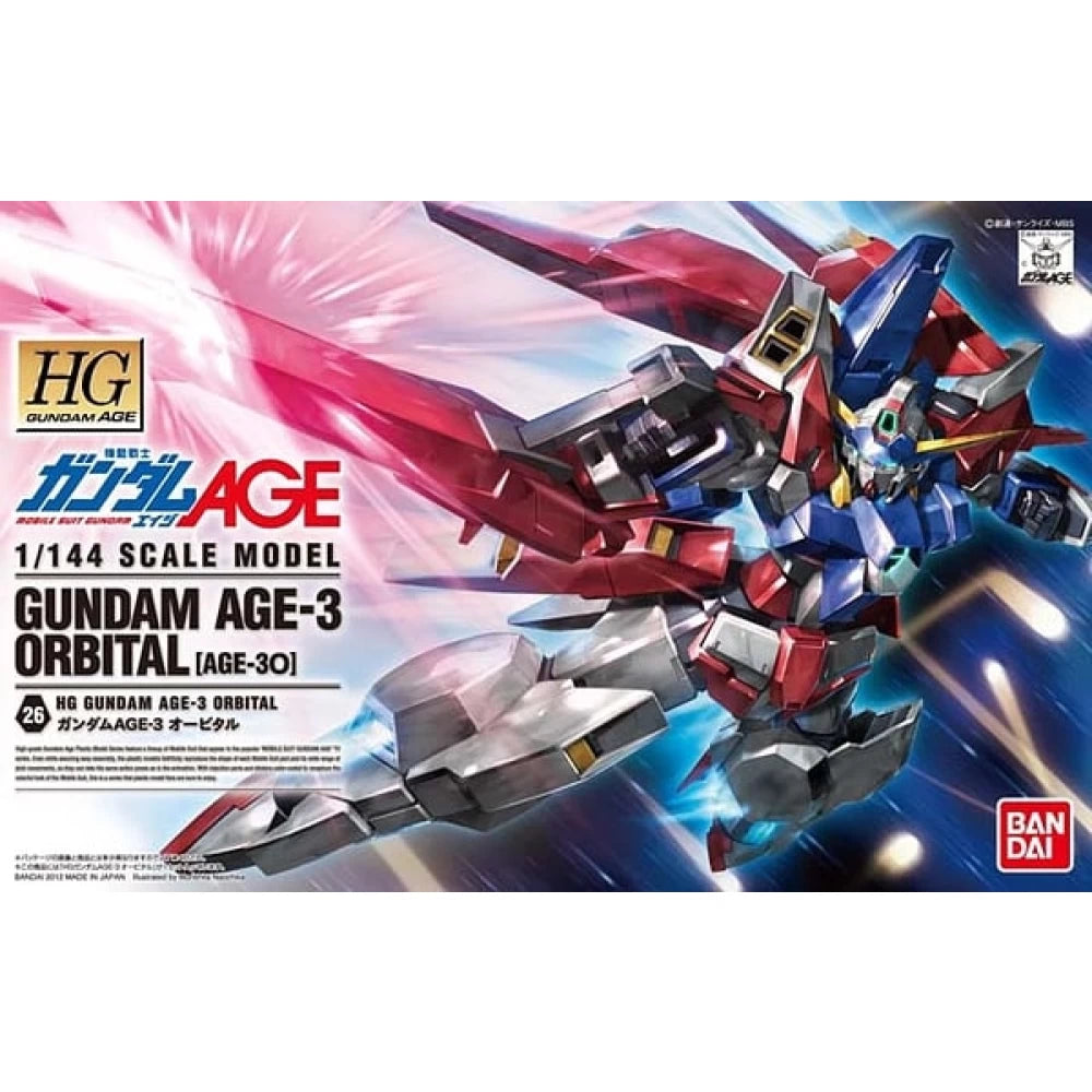 Gunpla HG 1/144 - Gundam Age Gundam Age-3 Orbital (AGE-3O)