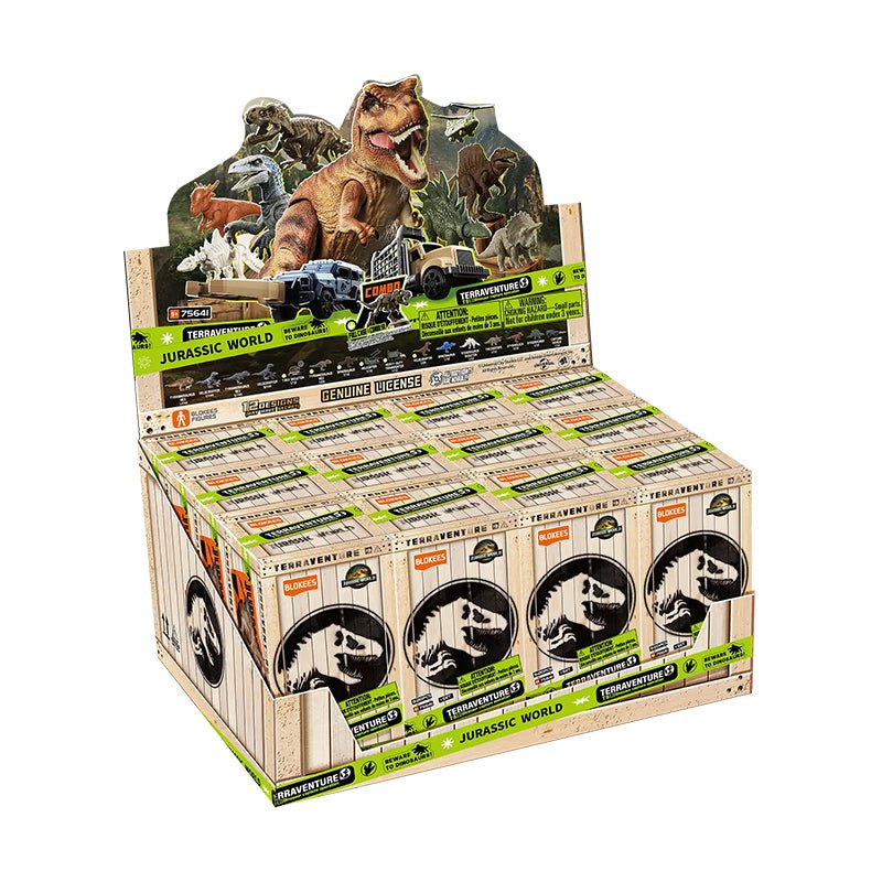 BLOKEES - Boîte mystère Jurassic World Terraventure [PRÉCOMMANDE] - MEKA NEKO
