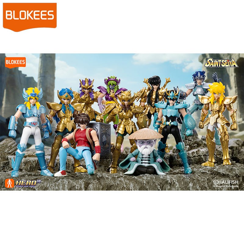 BLOKEES - Boîte mystère Saint Seiya Galaxy Version 02 - MEKA NEKO