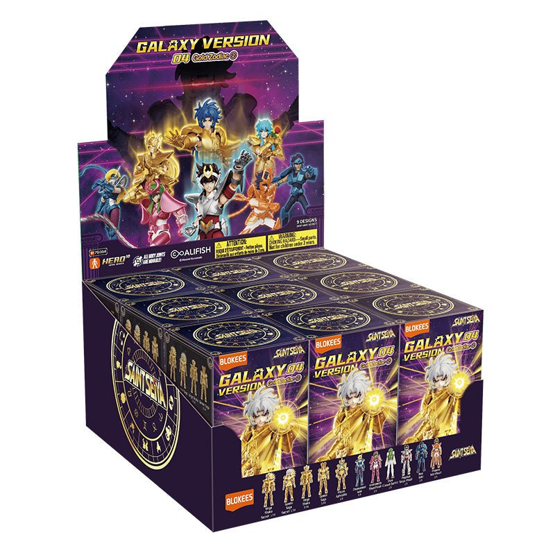 BLOKEES - Boîte mystère Saint Seiya Galaxy Version 04 - MEKA NEKO