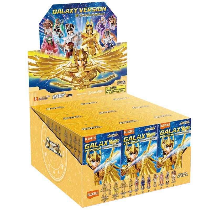 BLOKEES - Boîte mystère Saint Seiya Galaxy Version - MEKA NEKO