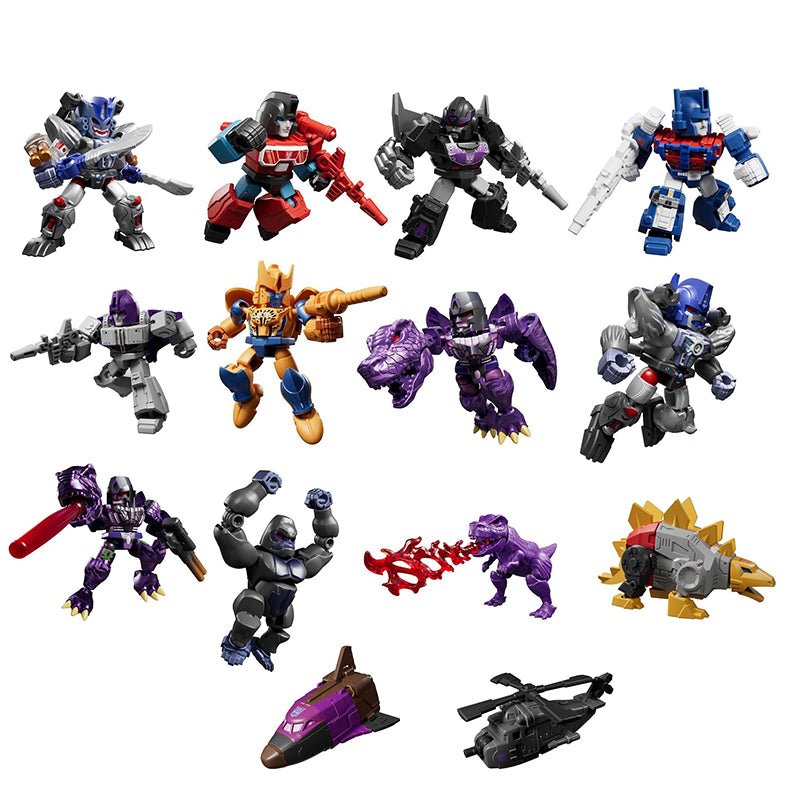 BLOKEES - Boîte mystère Transformers Defender Version 06 : Brutal Fang - MEKA NEKO