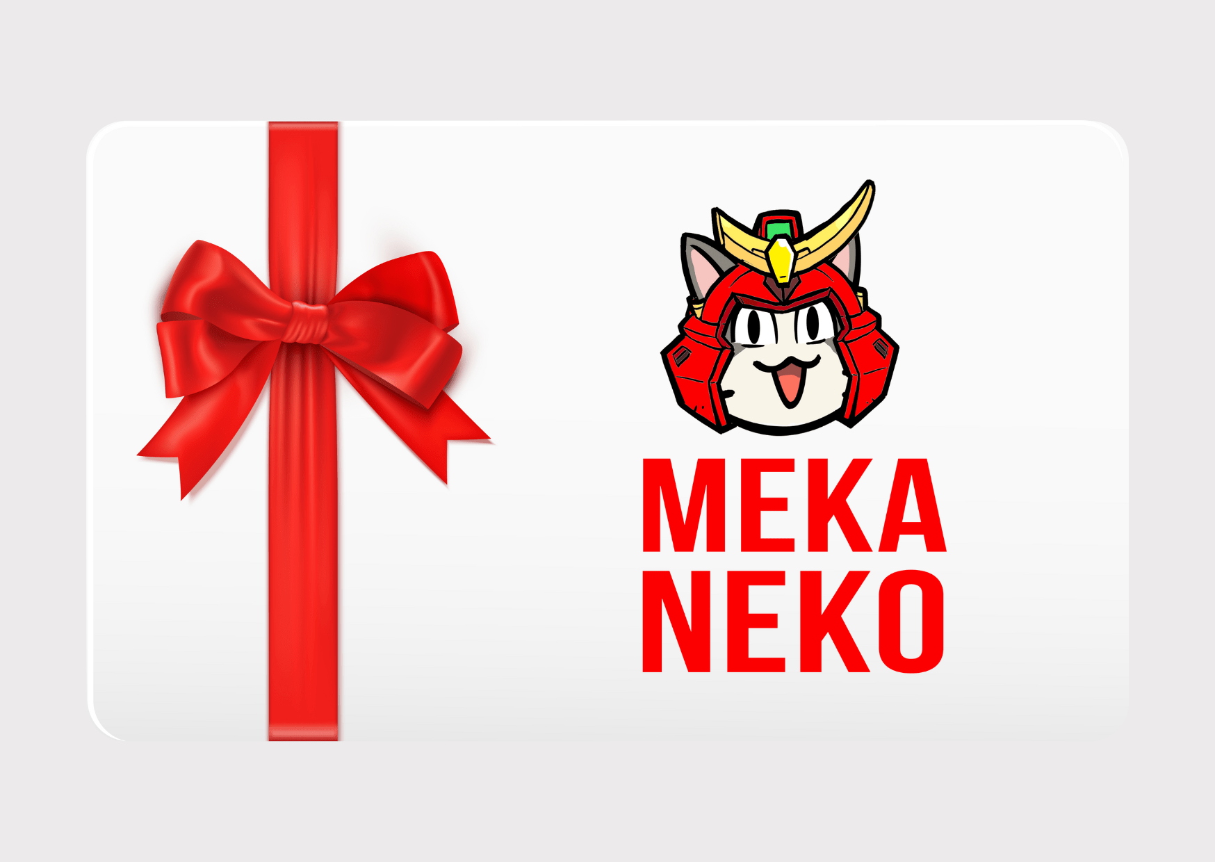 Carte - cadeau MEKA NEKO ! - MEKA NEKO